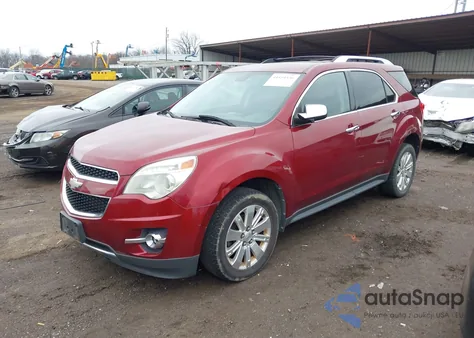 2011 Chevrolet Equinox Ltz z USA, uszkodzony, nr VIN 2CNFLGEC9B6390308